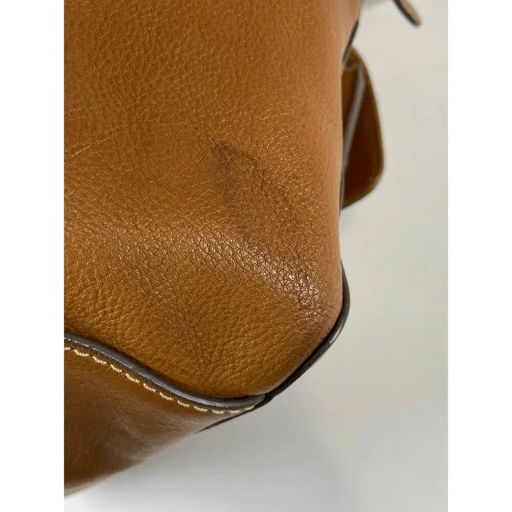 Fry Leather Mini Backpack Brown